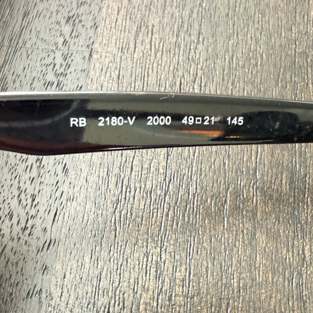 Ray-Ban Black Frames With Pink Gradient Lenses - image 5